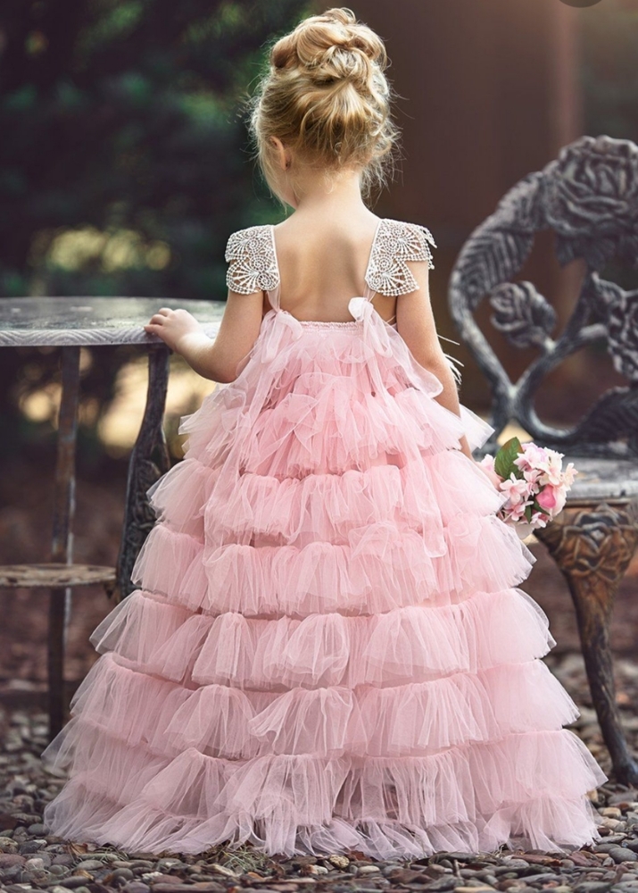 Dollcake shower her with flowers pink dress gown - Picture 2 of 5